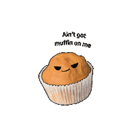 Puns Muffin Sticker by PIGEON Singapore