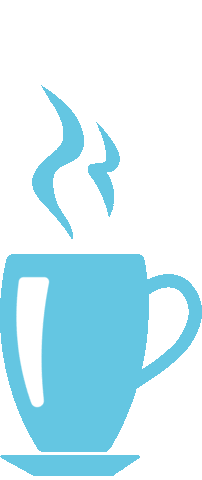 Coffee Cup Sticker by Hobbykokken
