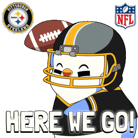 Game Day Football Sticker by Pudgy Penguins