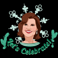 GDIGM christmas celebrate snow winter GIF