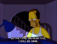 Sad Season 3 GIF by The Simpsons