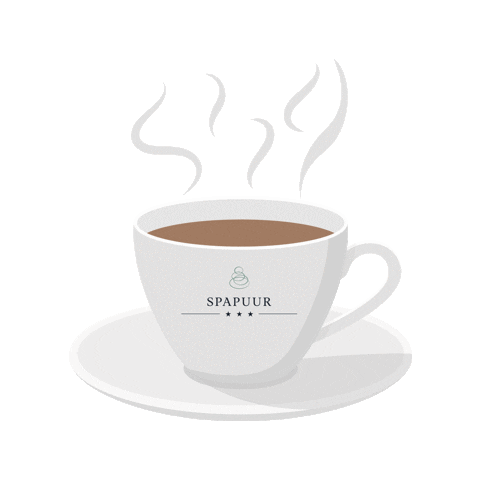 SpaPuur giphyupload coffee relax wellness Sticker