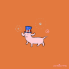 4Th Of July Dog GIF by Stefanie Shank