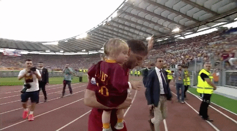 francesco totti king GIF by AS Roma