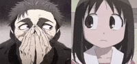 Azumanga Daioh Sigh GIF