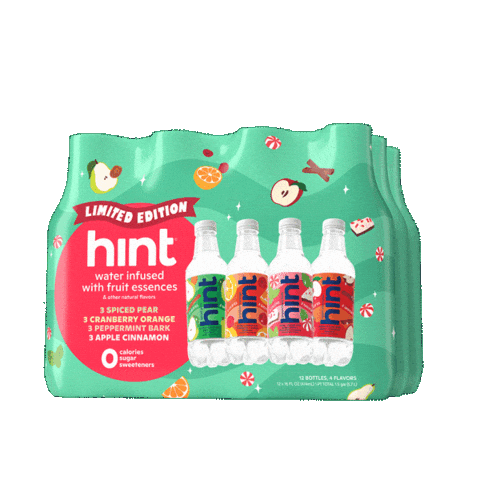 Limited Edition Seasonal Flavor Sticker by Hint