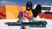 winter olympics snowboard GIF by BBC