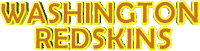 Washington Redskins Football Sticker by GIPHY Text