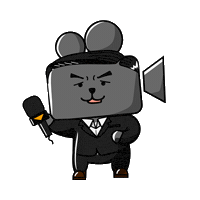 V-CON 진실 진지 기자 무슨일이죠 Sticker