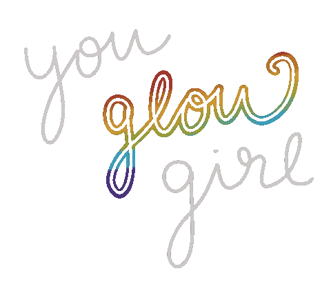 Girl Glow Sticker by acroyoya