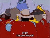 lisa simpson snow GIF