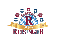 festzelt-reisinger volksfest jubiläum festzelt gäubodenfest Sticker