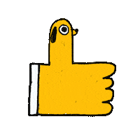 Dog Yes Sticker by John Bond