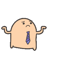 Confused Sticker