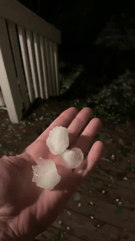 Large, Damaging Hailstones Fall in Denver Area as Storm Moves Through
