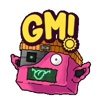 MetaverseMarauders good morning nft metaverse gm Sticker