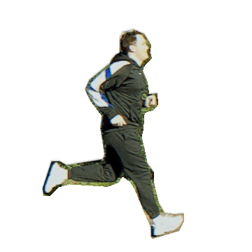 respons running run dash sprint Sticker
