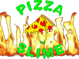 pizza no Sticker by PIZZASLIME
