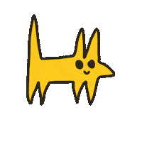 Cat Dog Sticker