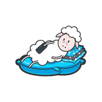 Horadedormir Sticker by Cuenta Ovejas