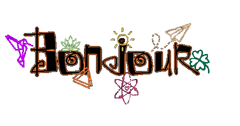 Bom Dia Bonjour Sticker