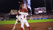 Celebration Baseball GIF by Cincinnati Reds