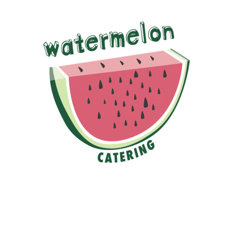 WatermelonCatering giphyupload watermelon watermelon catering watermeloncatering Sticker