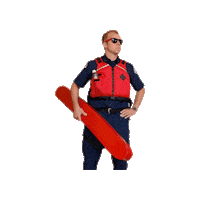 GrahamFireWA swimming firefighter first responder firefighters Sticker