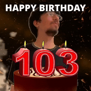 Happy 103rd Birthday
