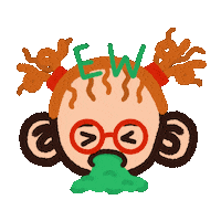 drawholzow sick ew drawholzow holzow Sticker