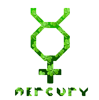 Pixel Planet Sticker