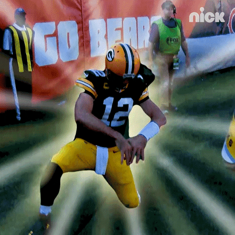 Nfl Football Running GIF by Nickelodeon