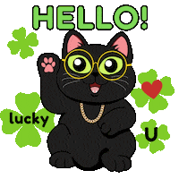 Good Day Hello Sticker