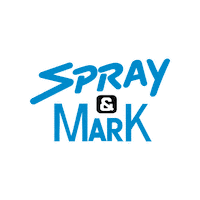 Dy-Mark dymark dy-mark spraymark spray and mark Sticker