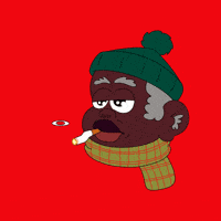 Old Man Smoking GIF by Bryson Williams