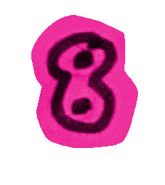 Pink Paper Sticker