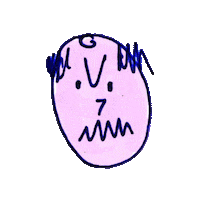 Face Man Sticker by Todd Rocheford