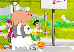 we bare bears panda GIF