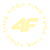 Yoga Time Sticker by 4F_official