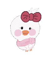 byjilooo animation cartoon hello bird Sticker
