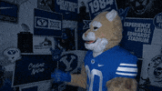 Byu Football Cosmo GIF by BYU Cougars