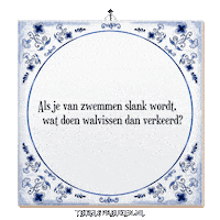 Humor Wijsheid Sticker by Tegelspreuken.nl
