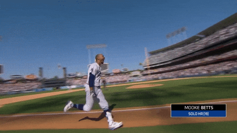 Celebrate Los Angeles Dodgers GIF by MLB