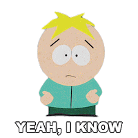 Butters Stotch Sticker by South Park