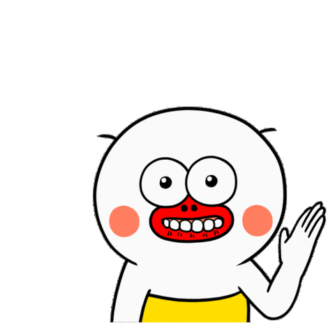 Sorry Slap Sticker by kwaesam
