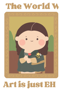 Bianca Sticker by The Overtee