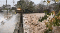 Santa Barbara Creek Overflows Amid State of Emergency