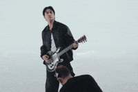 Calvin Klein Guitar GIF