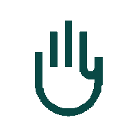 funder_help hand highfive five fundraising Sticker