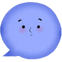 Sad Face Sticker